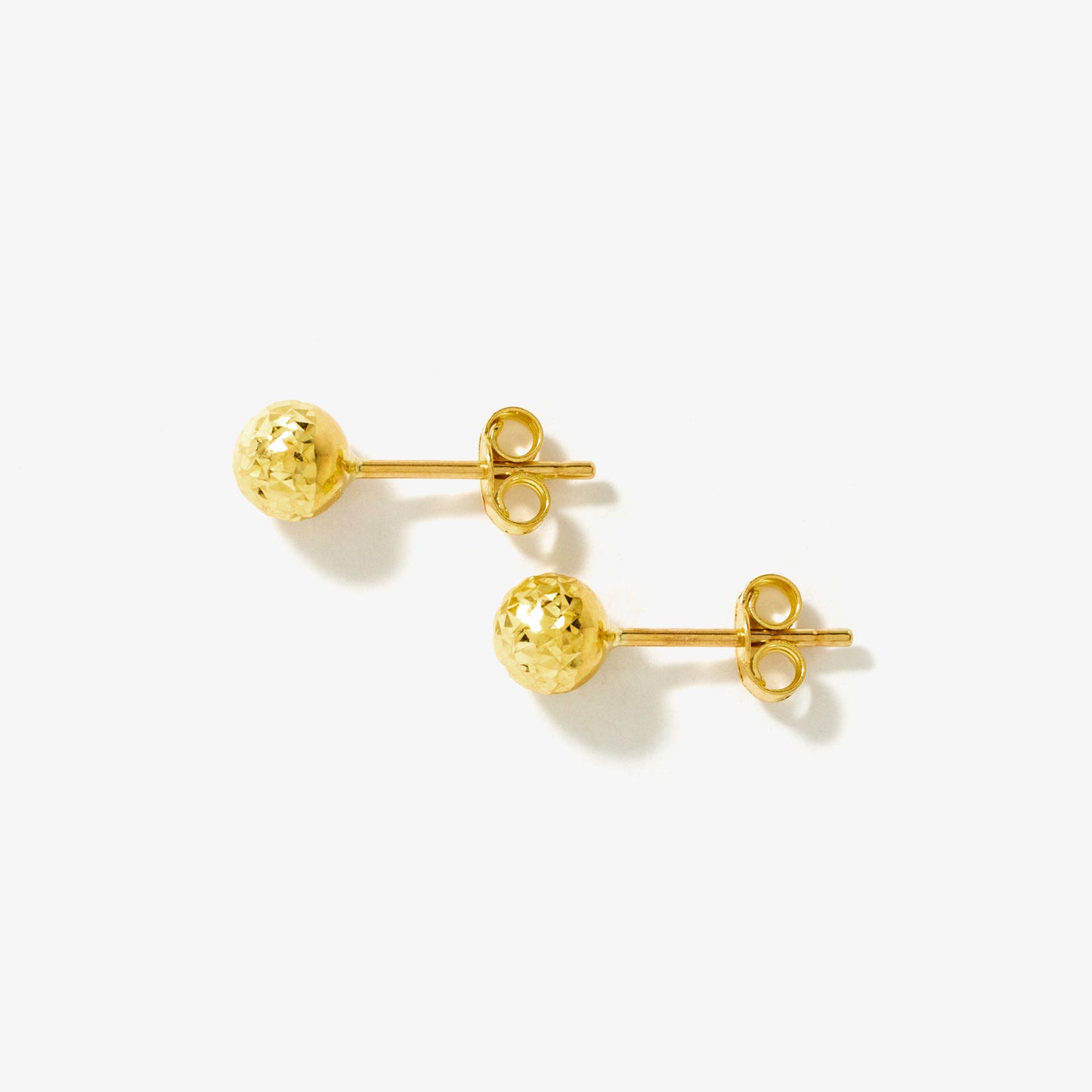 Ball Stud Earrings in 10K Yellow Gold
