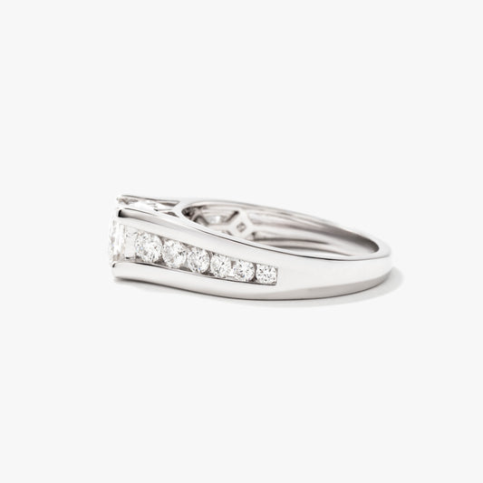 Princess Cut Lab Grown Diamond Engagement Ring in 14K White Gold (1.50 ct tw)