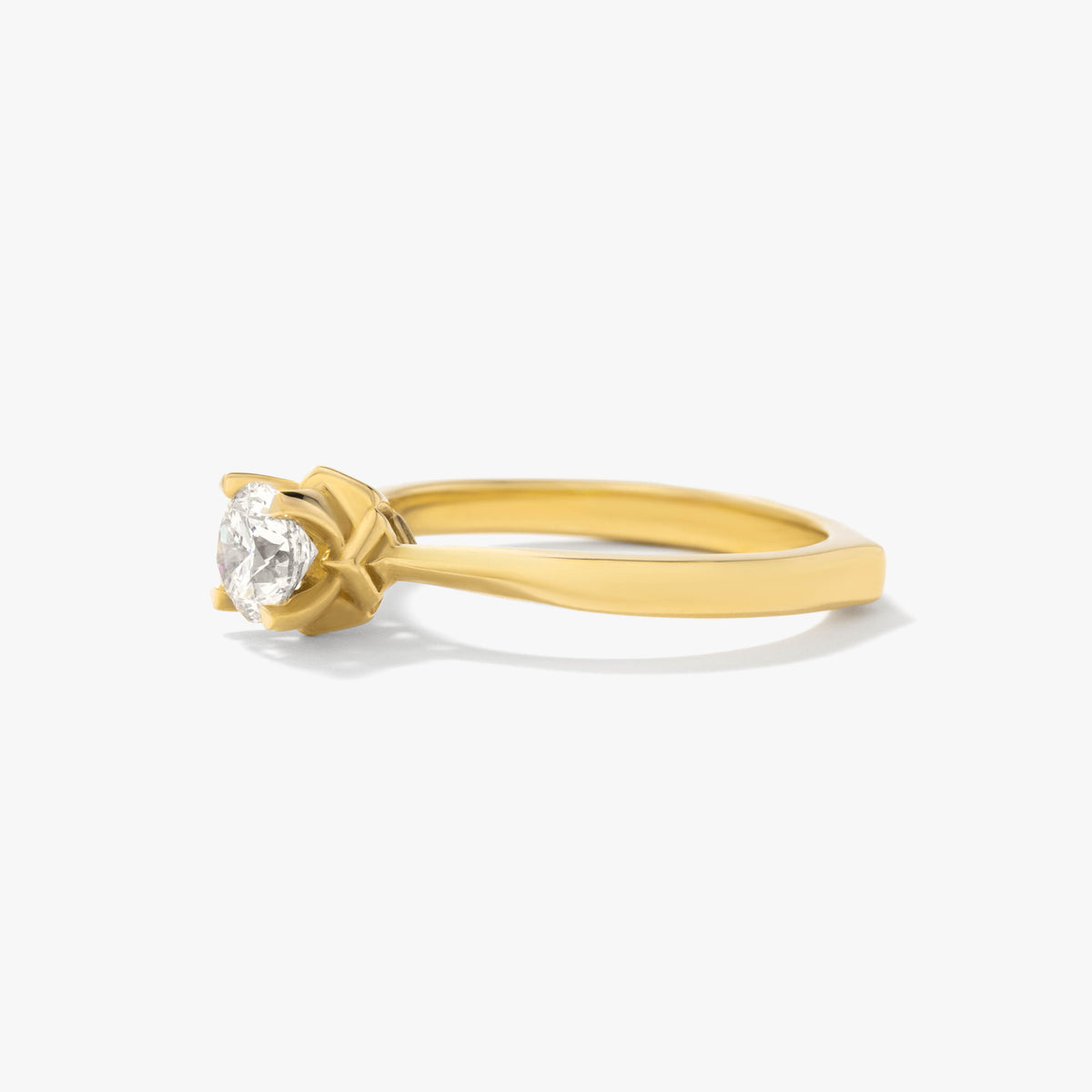 Diamond Engagement Ring in 10K Yellow Gold (0.57 ct tw)