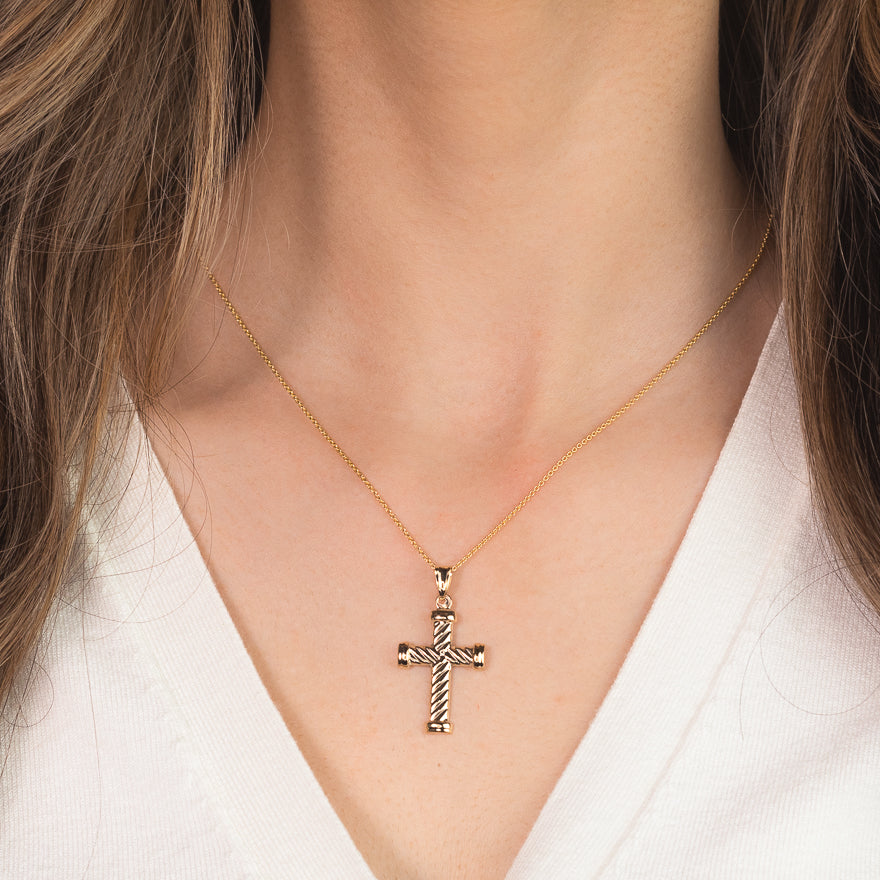 Pendant on sale necklace cross