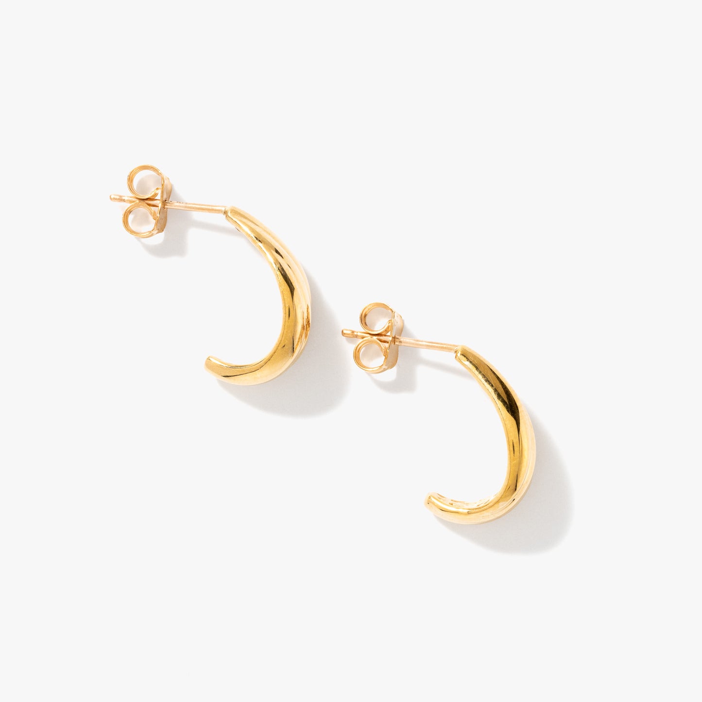 Drop Stud Earrings in 10K Yellow Gold