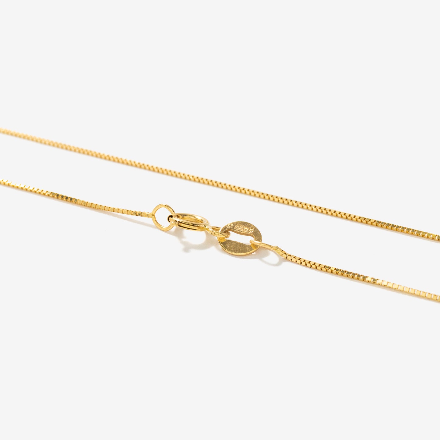 14K Yellow Gold 0.60mm Box Chain (16")
