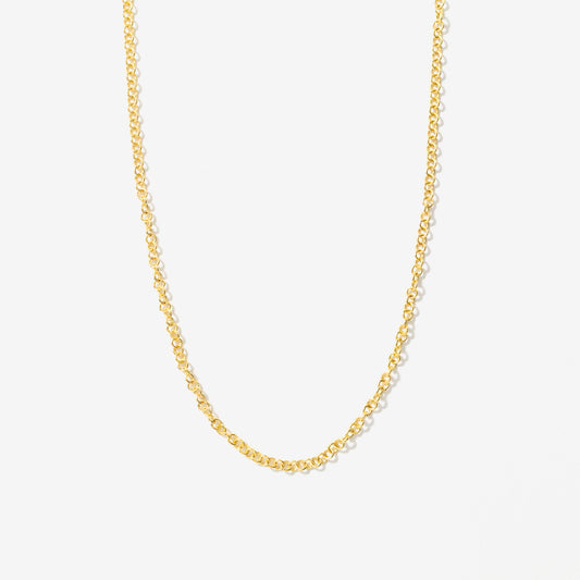 1.5mm Round Cable Chain in 14K Yellow Gold (18")