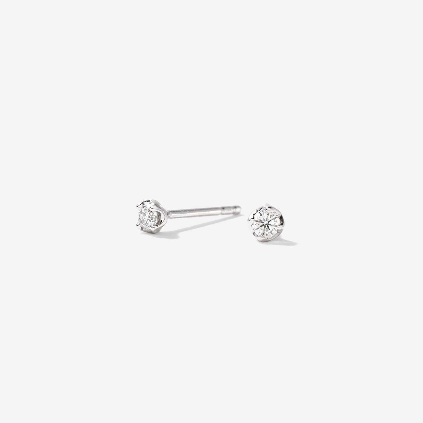 Diamond Stud in 10K White Gold (0.10 ct tw)