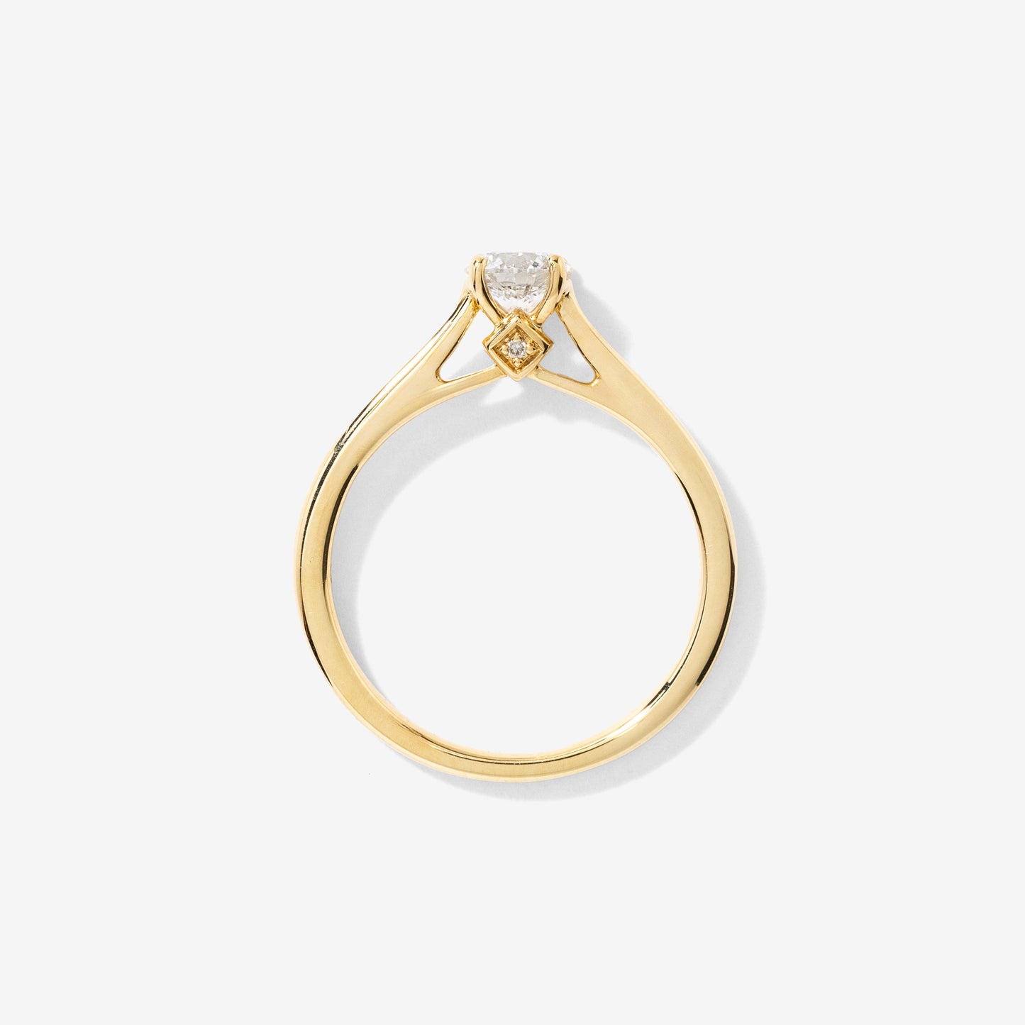 Diamond Engagement Ring in 10K Yellow Gold (0.51 ct tw)