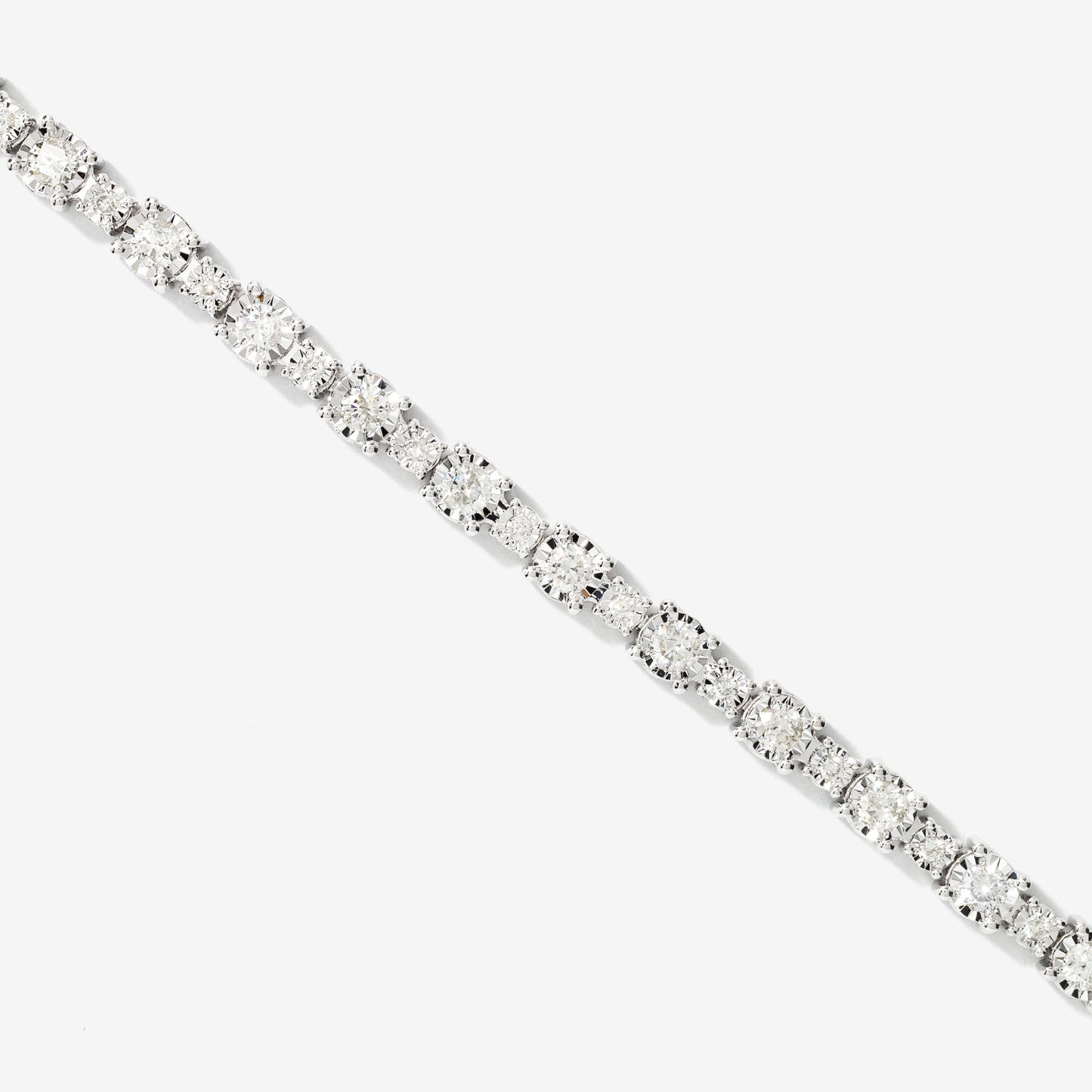 Diamond Bracelet in 10K White Gold (2.00 ct tw)