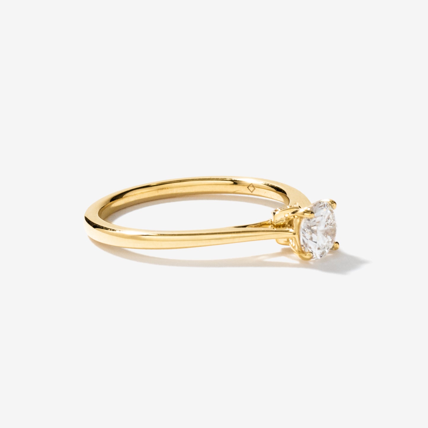 Diamond Engagement Ring in 10K Yellow Gold (0.51 ct tw)