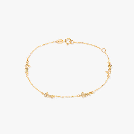 Love Bracelet in 10K Yellow Gold