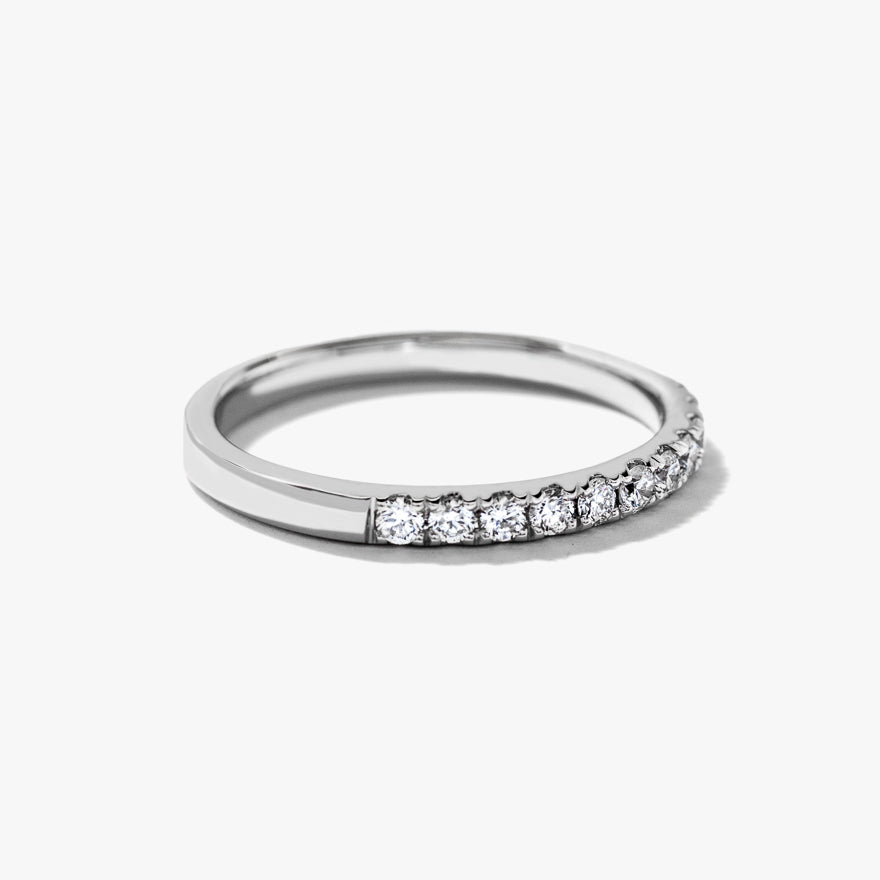 Lab Grown Diamond Anniversary Band 14K White Gold (0.33 ct tw)