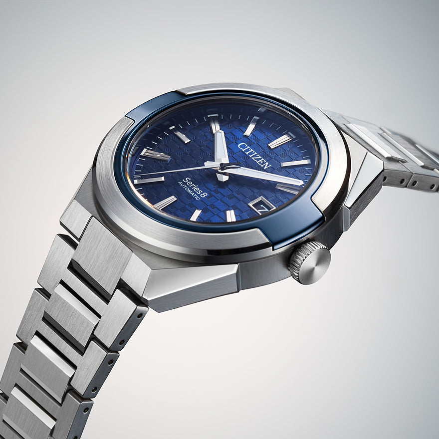 Citizen Series8 870 Blue Dial Stainless Steel Bracelet Automatic