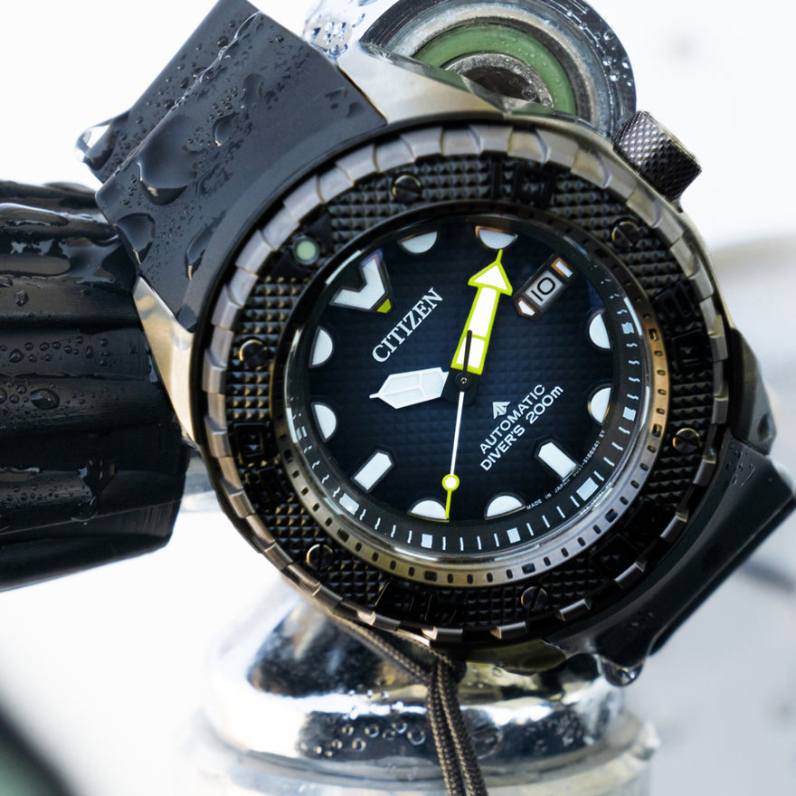 Citizen pro diver on sale automatic