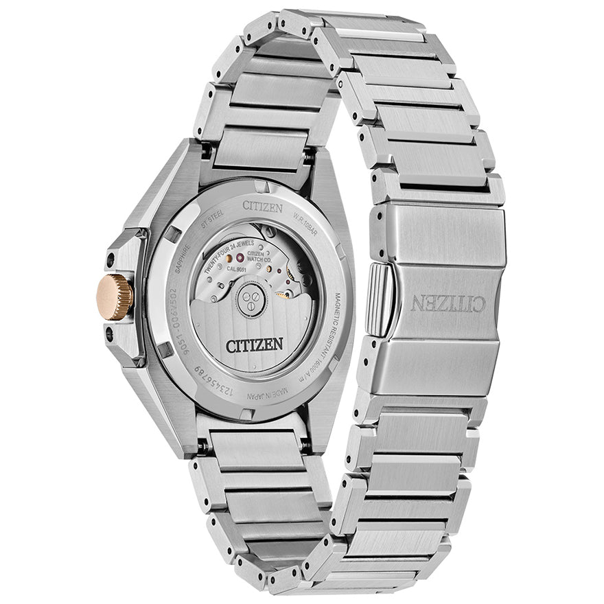 Citizen Series8 831 Champagne Dial Stainless Steel Bracelet Automatic