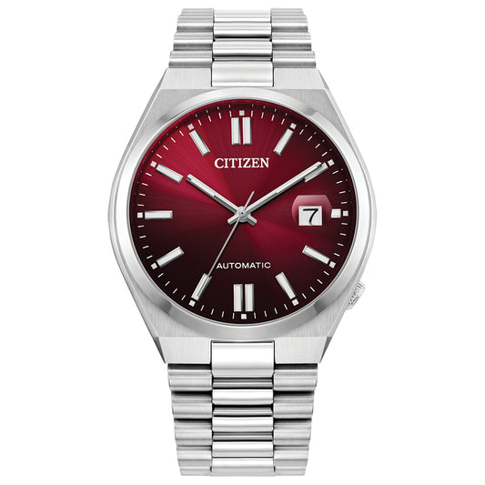 Citizen Automatic Tsuyosa Red Dial Watch | NJ0150-56W