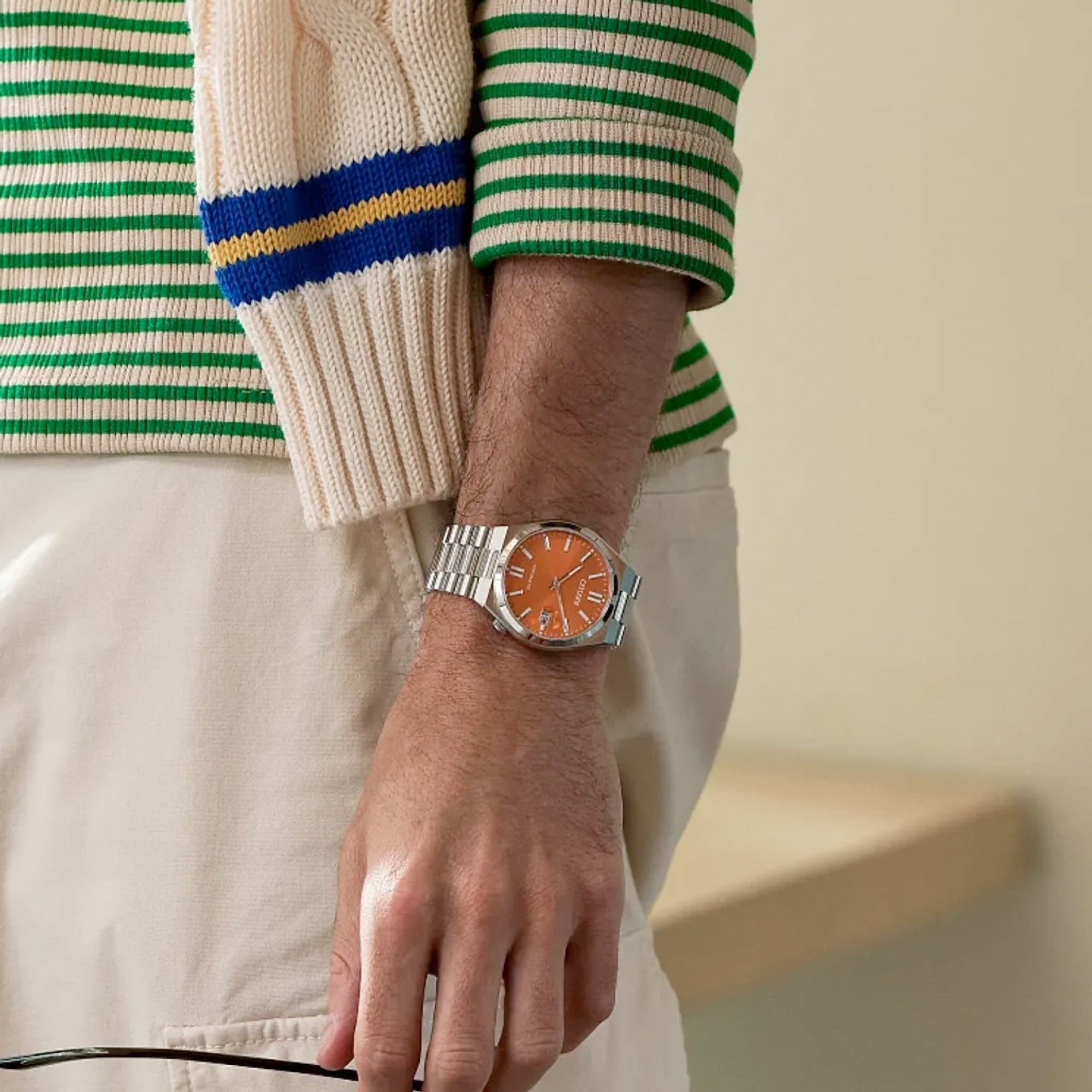 Citizen Automatic Tsuyosa Orange Dial Watch | NJ0151-53Z – Ann