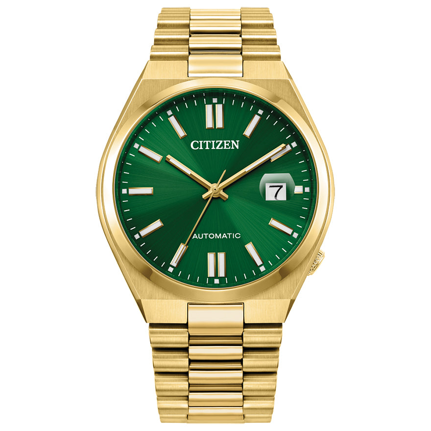 Citizen Automatic Tsuyosa Green Dial Watch | NJ0152-51X