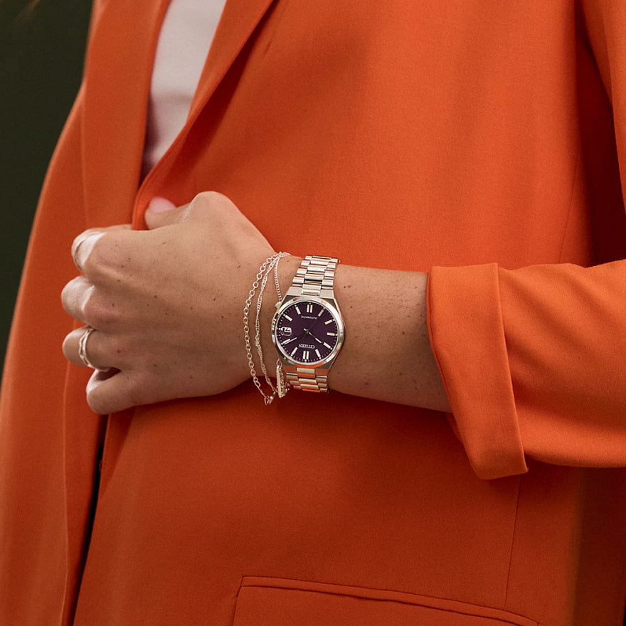 Citizen Tsuyosa 37mm Purple Dial Watch | NJ0200-50W – Ann-Louise