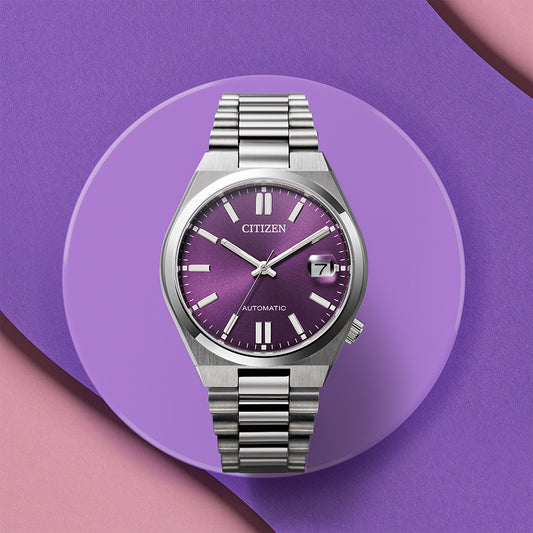 Citizen Tsuyosa 37mm Purple Dial Watch | NJ0200-50W