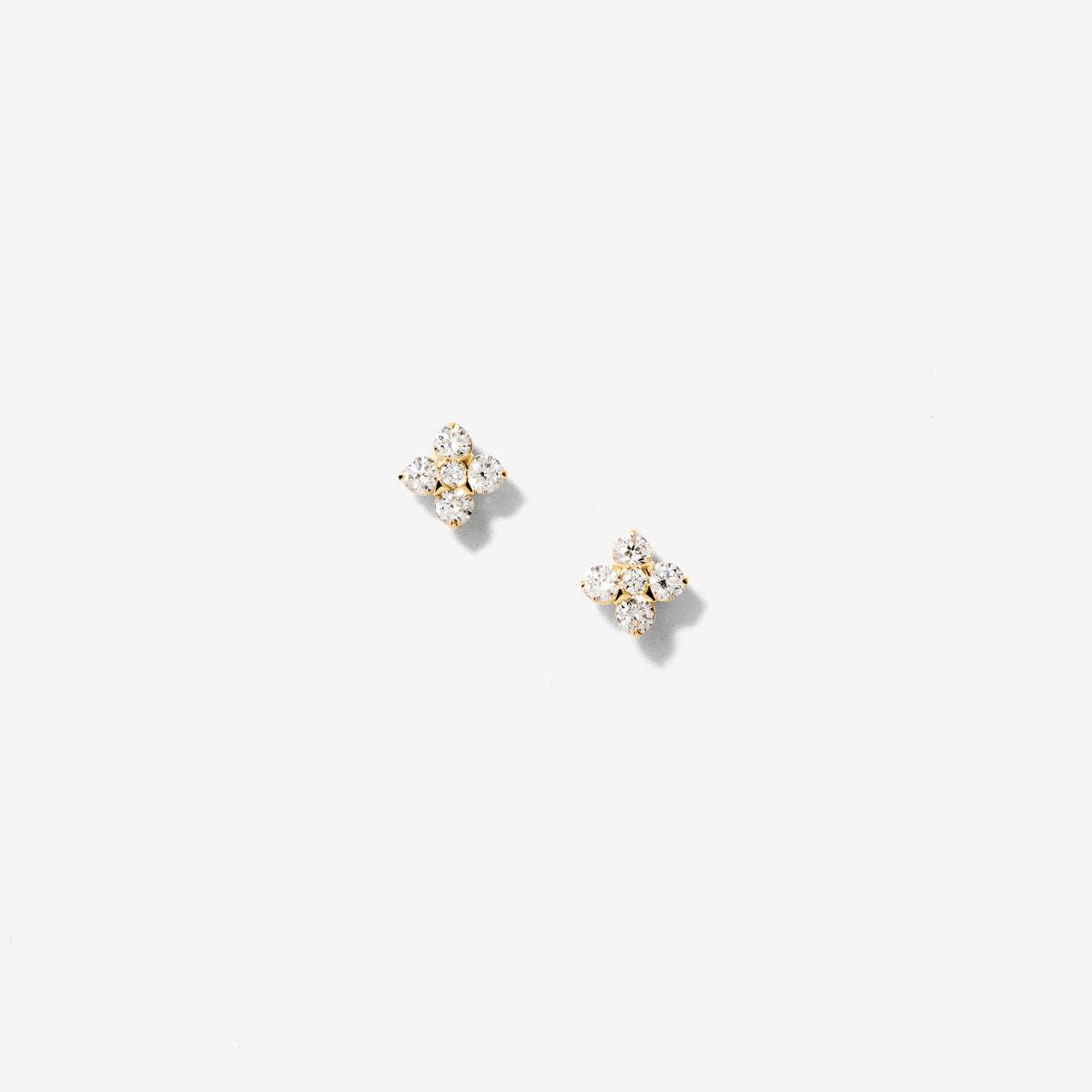 Lab Grown Diamond Stud Earrings in 10K Yellow Gold (0.50 ct tw)