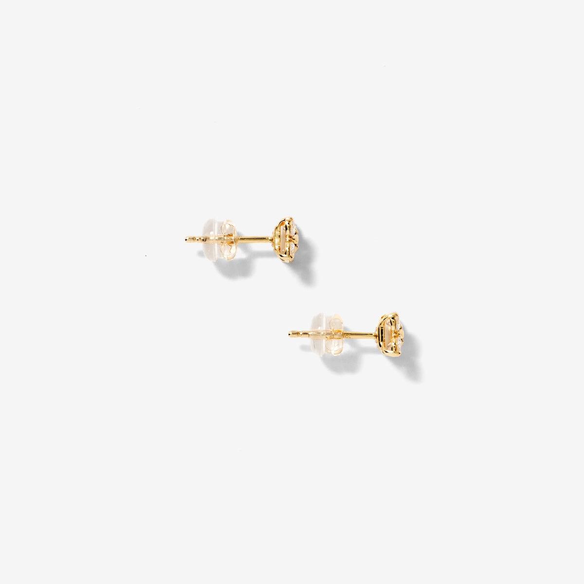 Lab Grown Diamond Stud Earrings in 10K Yellow Gold (0.50 ct tw)