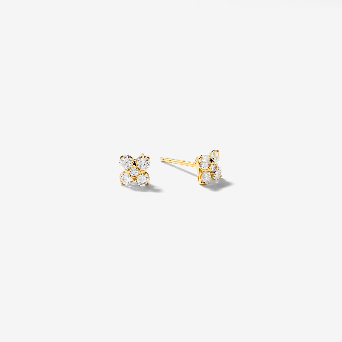 Lab Grown Diamond Stud Earrings in 10K Yellow Gold (0.50 ct tw)