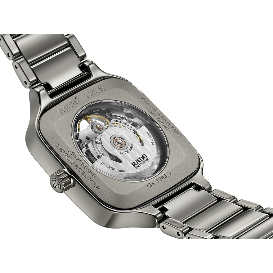 Rado True Square Automatic Skeleton Dial Watch |