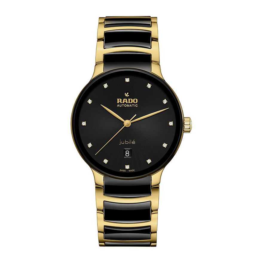 Rado Centrix Automatic Diamonds Black Dial  Watch | R30008742