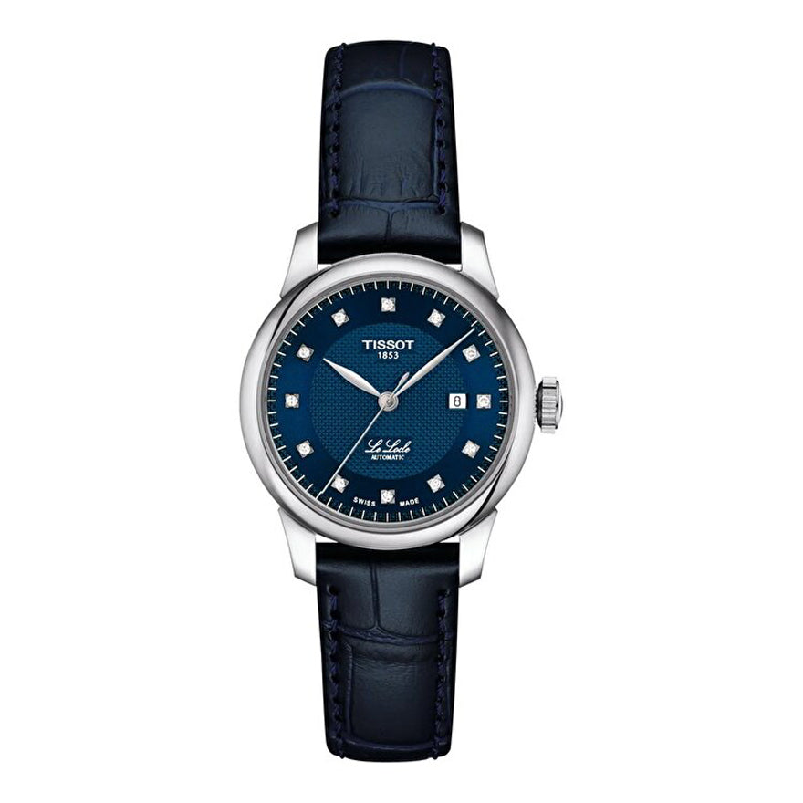 Tissot Le Locle 29mm Blue Dial Blue Strap Watch | T0062071604600