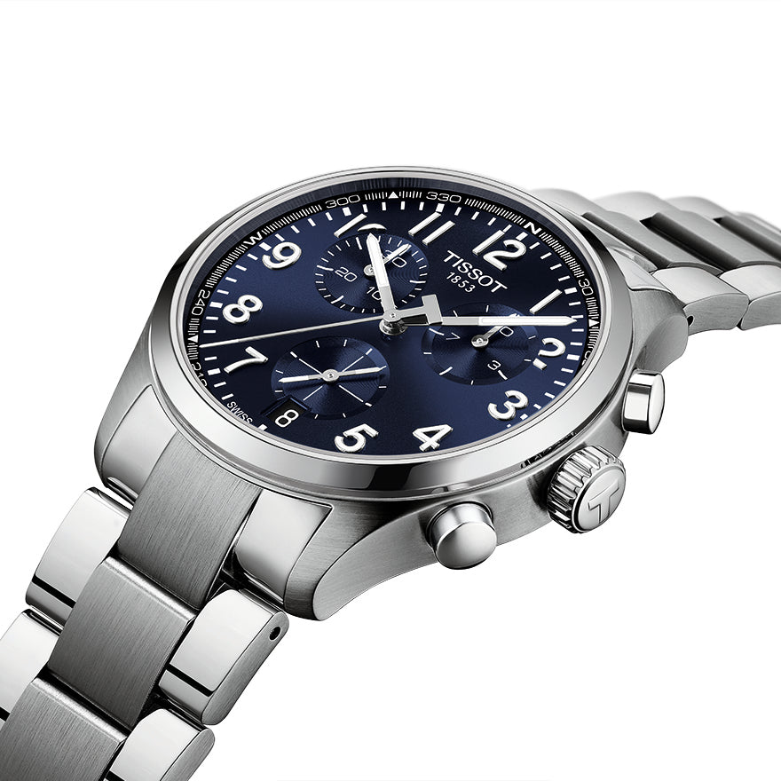 Tissot Chrono L Stainless Steel Blue Dial 42mm Watch | T1164171104200
