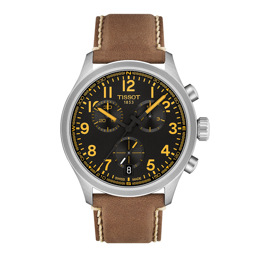 Tissot Chrono L Black Dial 42mm Watch | T1164171605201