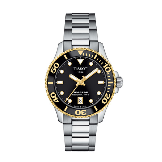 Tissot Seastar 1000 Black Dial 36mm | T1202102105100