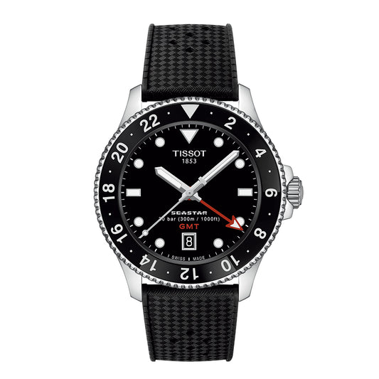 Tissot Seastar 1000 Quartz GMT 40mm Watch | T1208521705100