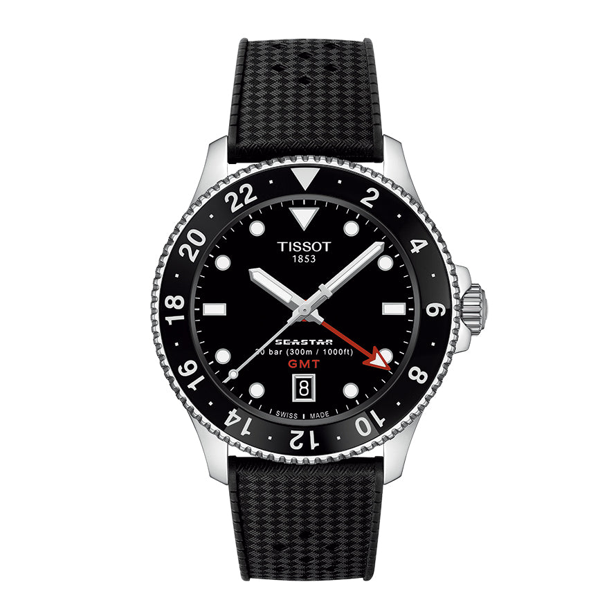 Tissot Seastar 1000 Quartz GMT 40mm Watch | T1208521705100 – Ann