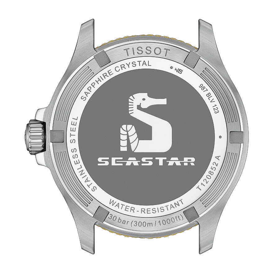 Tissot Seastar 1000 Quartz GMT 40mm Watch | T1208522205100