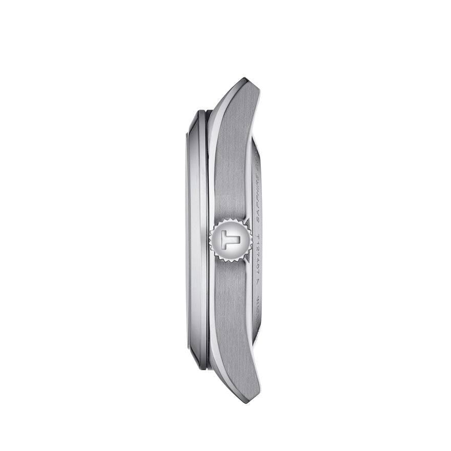 Tissot Gentleman Powermatic 80 Open Heart Grey Dial Watch | T1274071108100