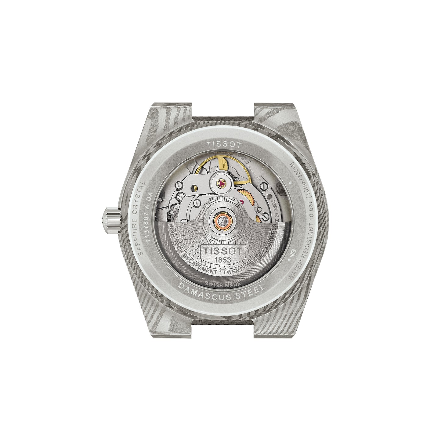 Tissot PRX Damascus Steel 38mm | T137.807.96.081.00