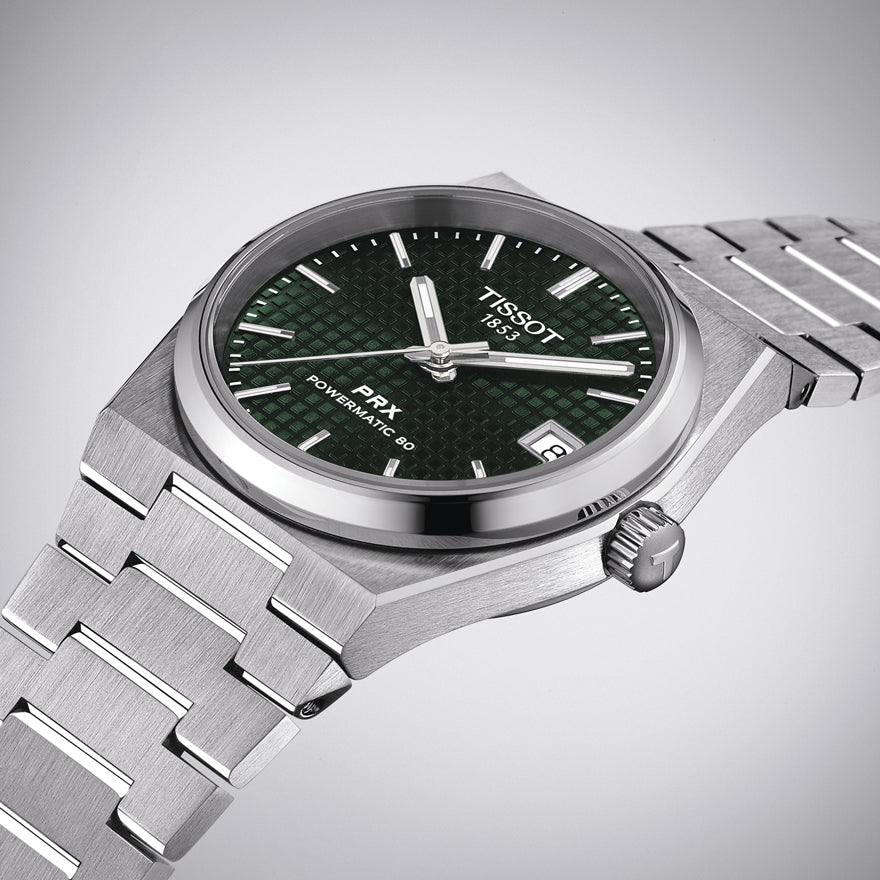 Tissot PRX Powermatic 80 35mm Green Dial | T1372071109100 – Ann