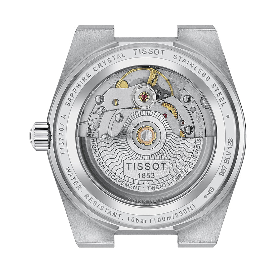 Tissot white mother hot sale of pearl