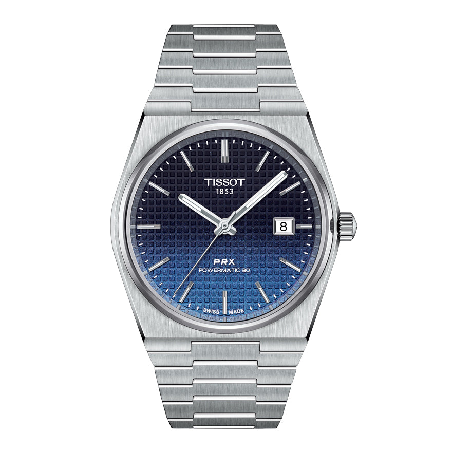 Tissot PRX Powermatic 80 40mm Blue Gradient Dial | T1374071105101