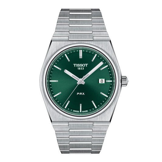 Tissot PRX 40mm Quartz Green Dial Watch | T1374101109100