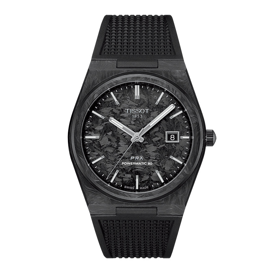 Tissot PRX Powermatic 80 40mm Carbon | T1379079720100 – Ann-Louise