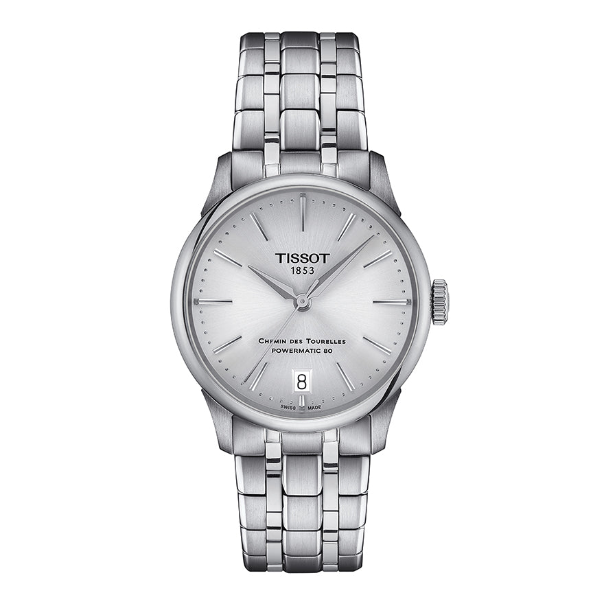 Tissot Chemin des Tourelles Powermatic 80 34mm Watch | T1392071103100