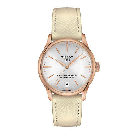 Tissot Chemin des Tourelles Powermatic 80 34mm Watch | T1392073603100