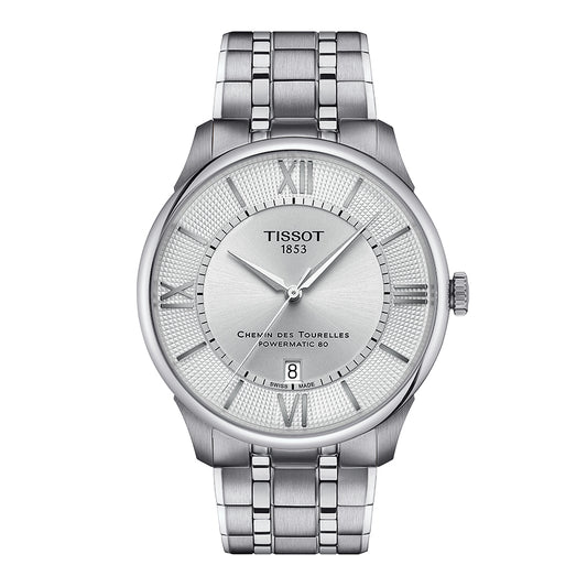 Tissot Chemin des Tourelles Powermatic 80 42mm Watch | T1394071103800