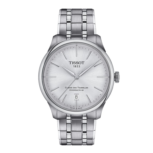 Tissot Chemin des Tourelles Powermatic 80 39mm Watch | T1398071103100