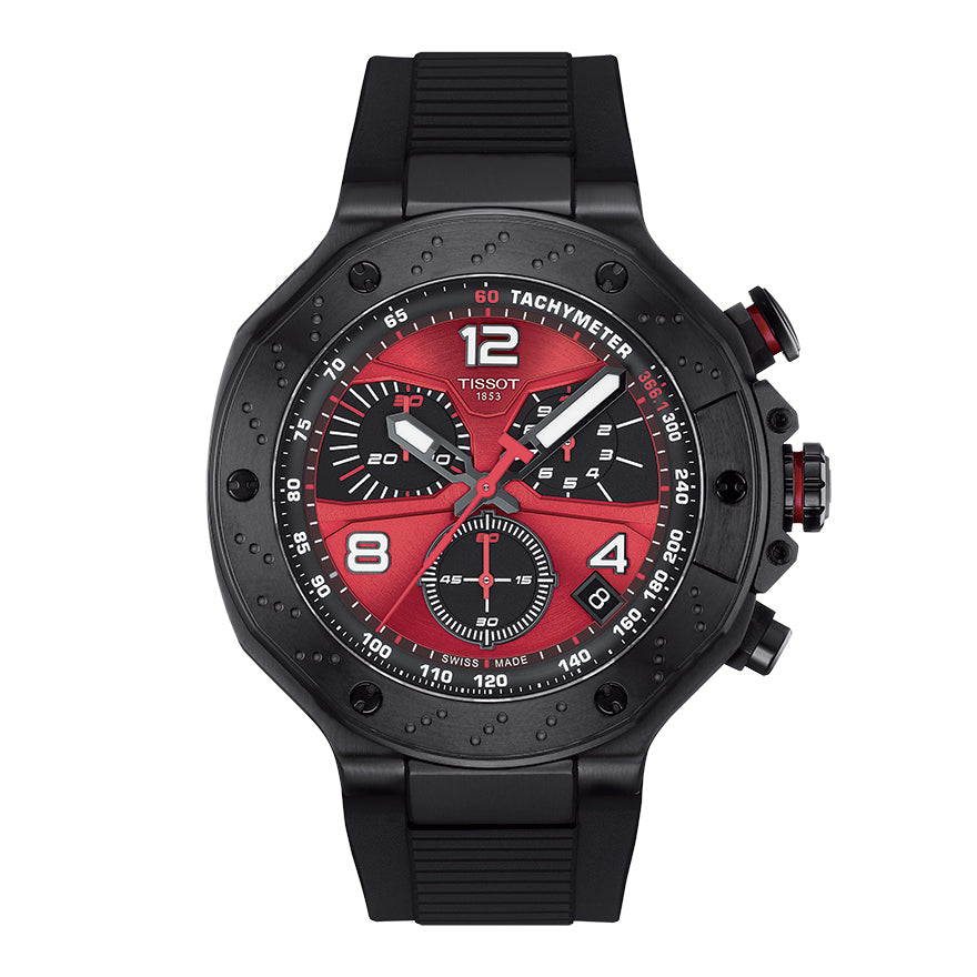 Tissot T-Race MotoGP 2026 45mm Red Dial Watch | T141.417.37.422.00