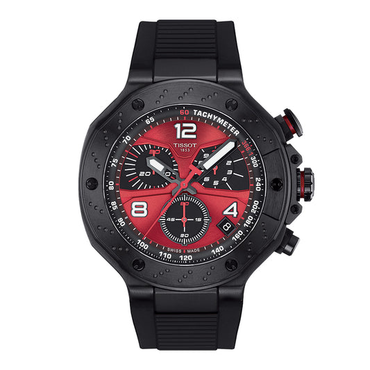 Tissot T-Race MotoGP 2026 45mm Red Dial Watch | T141.417.37.422.00