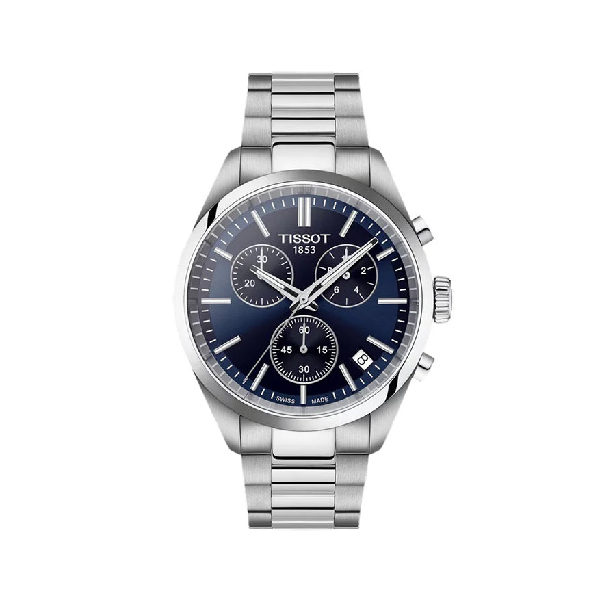 Tissot PR 100 Chronograph Blue Dial | T150.417.11.041.00