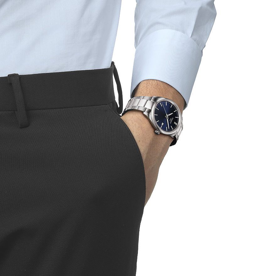 Tissot PR 100 40mm Blue Dial Quartz Watch | T1504101104100