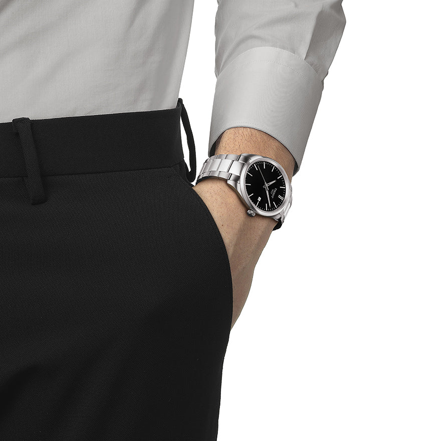Tissot PR 100 Black Dial Quartz Watch | T1504101105100