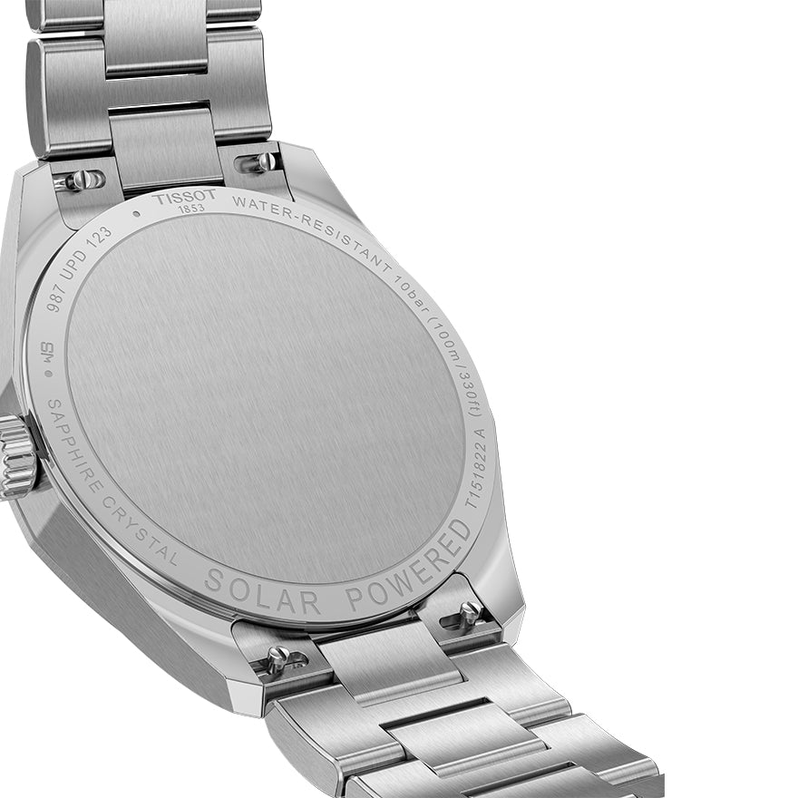 Tissot PRC 100 Solar Silver Dial 34mm Watch | T1518222203100
